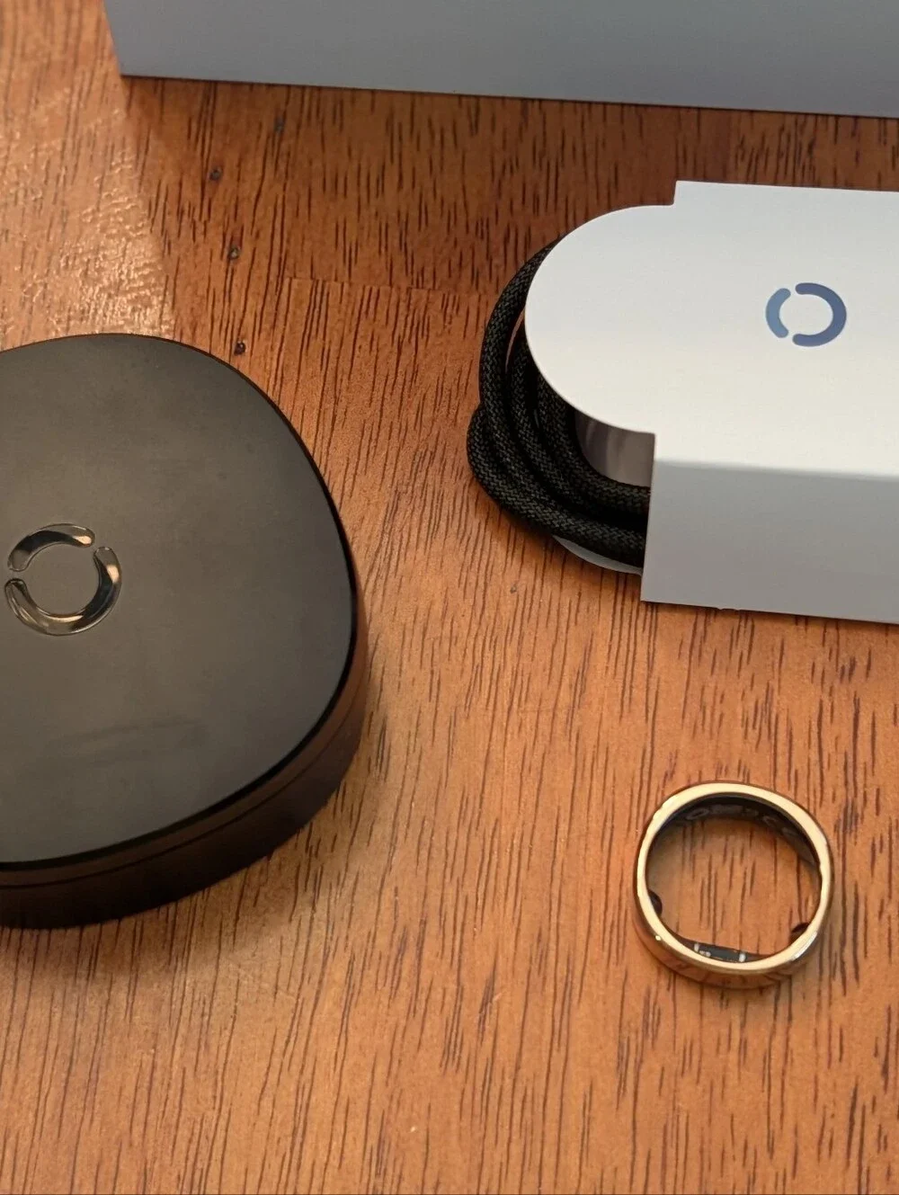 RingConn Gen 2 Smart Ring - Rose Gold - Size 9